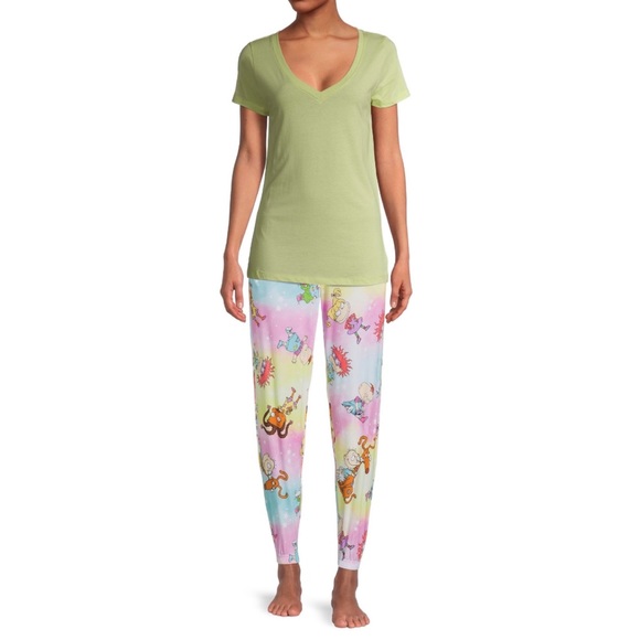 Rugrats Ladies Soft Sleep Joggers w/ Pockets sz: L (12-14) - Picture 4 of 6